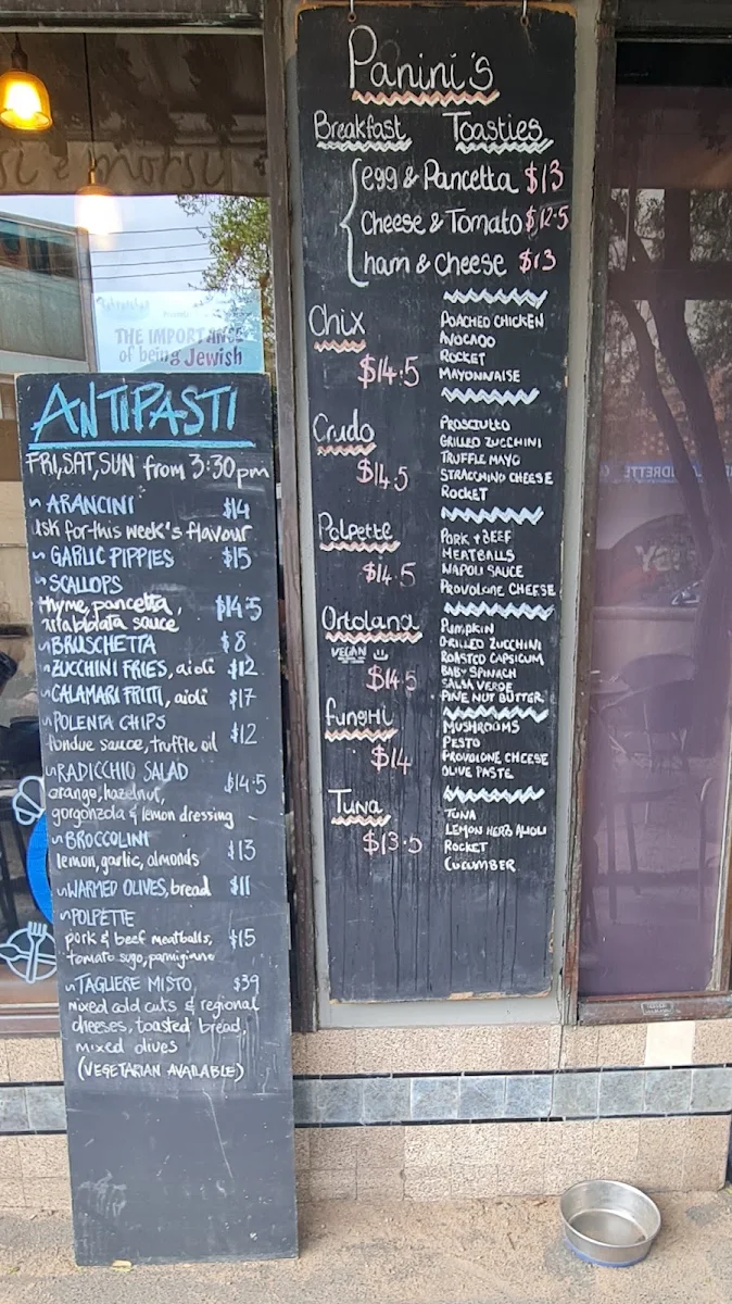 Menu, Sorsi e Morsi