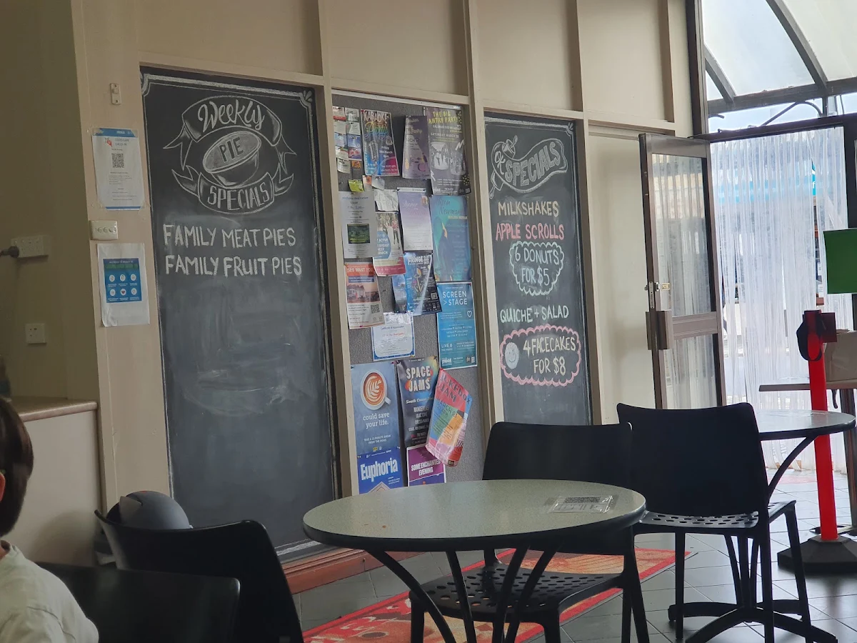 Menu, OK Pie Shop