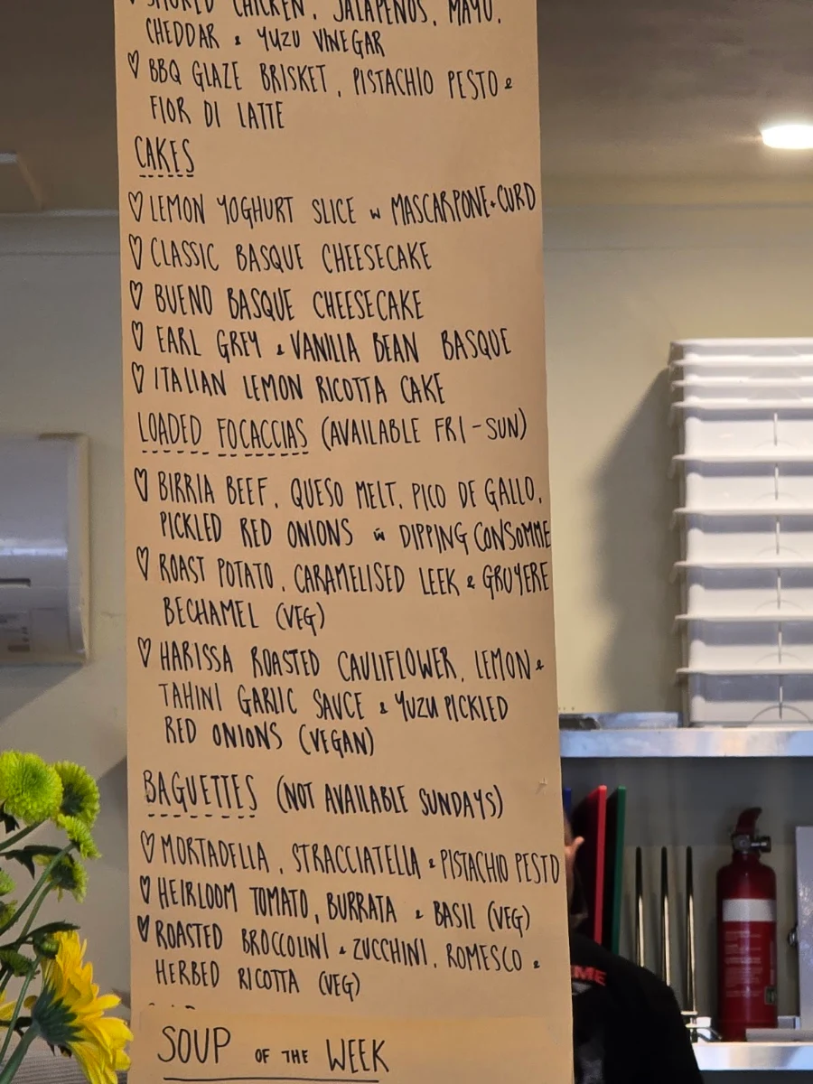Menu, Field Day Pantry