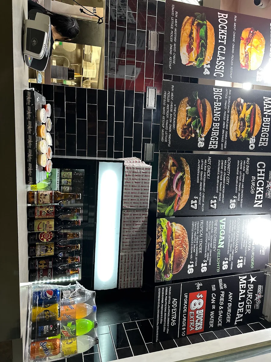 Vibe, Rocket Burgers & Fries Elizabeth Street