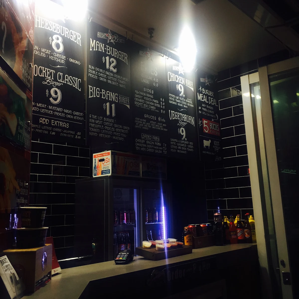 Vibe, Rocket Burgers & Fries Elizabeth Street