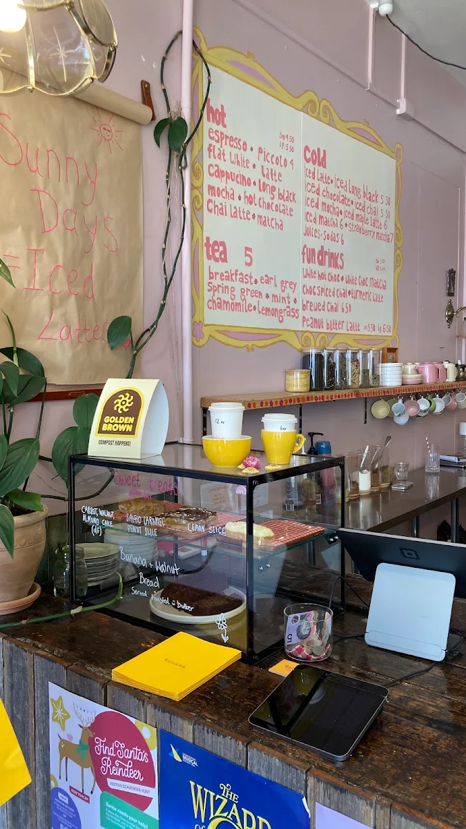 Menu, Frankie's Coffee House