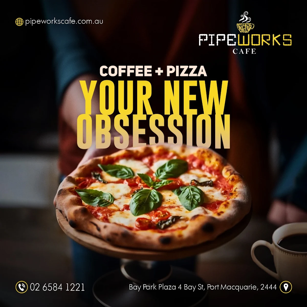 Menu, Pipeworks Cafe