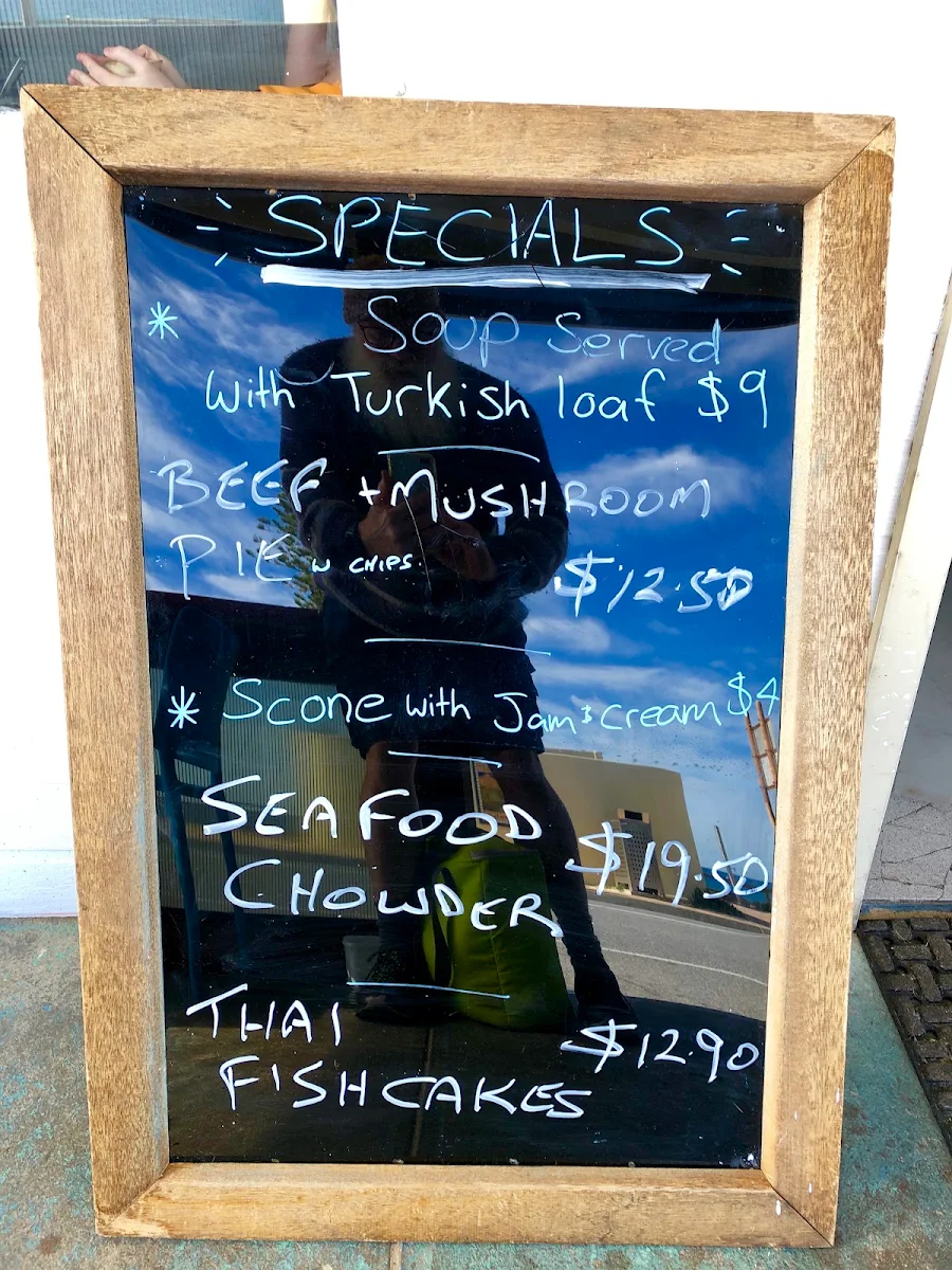 Menu, The ripple & swirl cafe