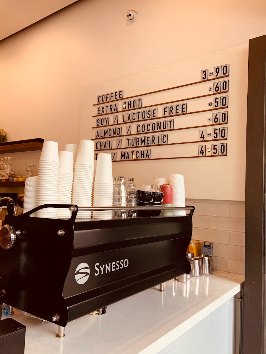 Menu, Holy Grounds Cafe