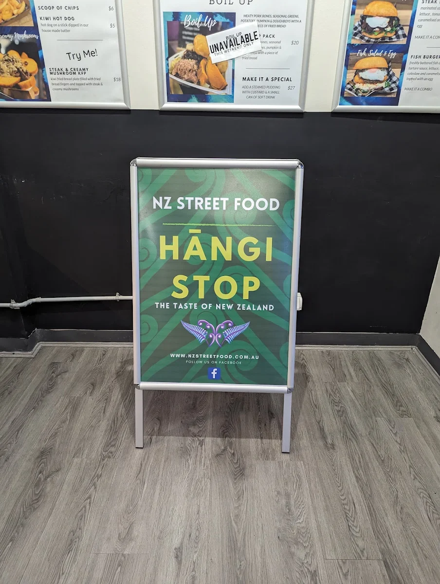 Menu, NZ Street Food