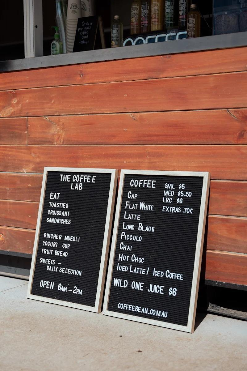 Menu, The Lab by Coffee Bean