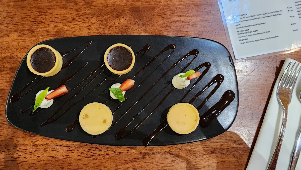 Menu, Atrium Restaurant Busselton