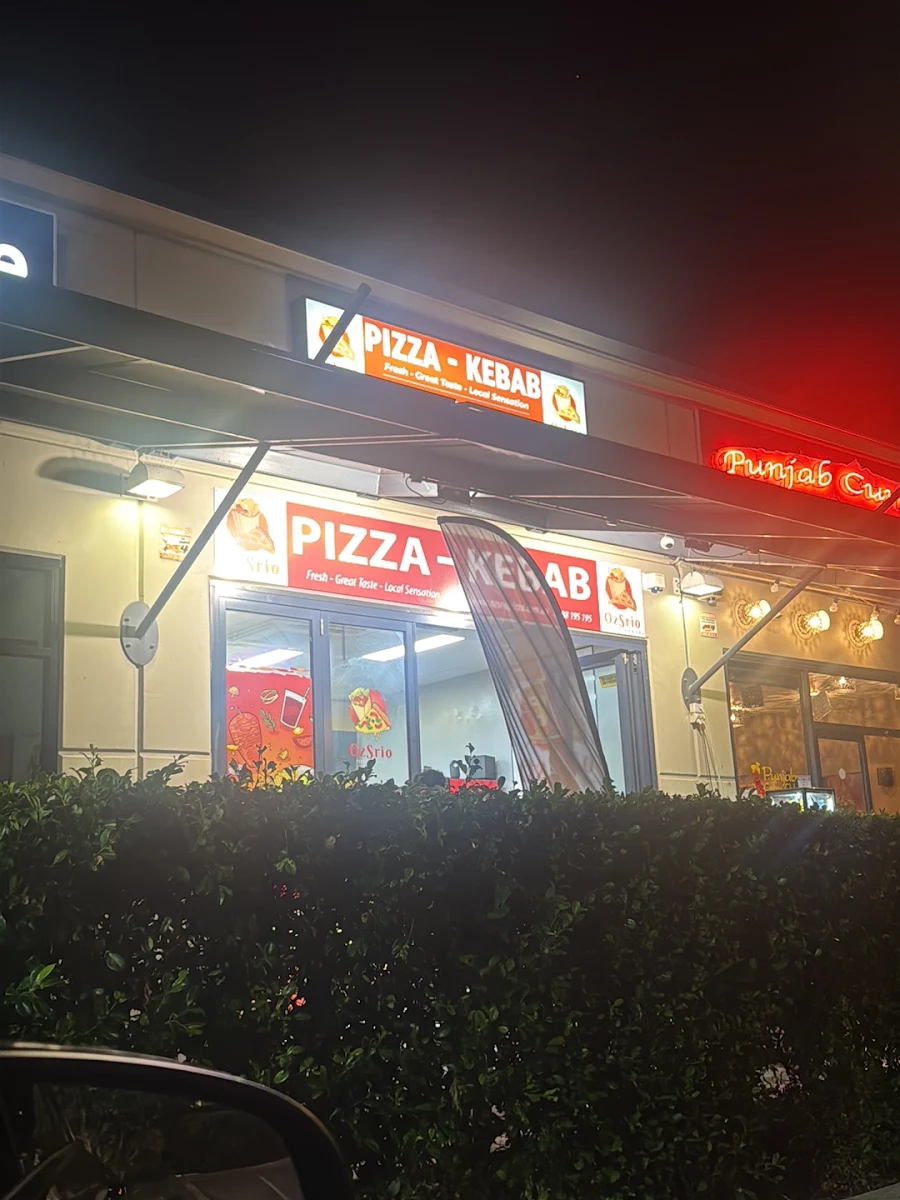 Menu, OzSrio Pizza Kebab & Cafe - Springfield Lakes