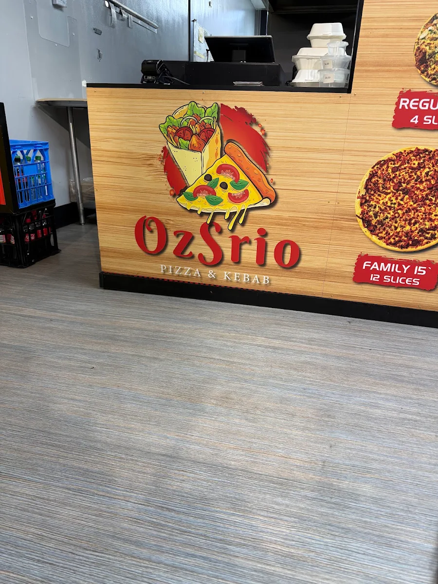 Menu, OzSrio Pizza Kebab & Cafe - Springfield Lakes