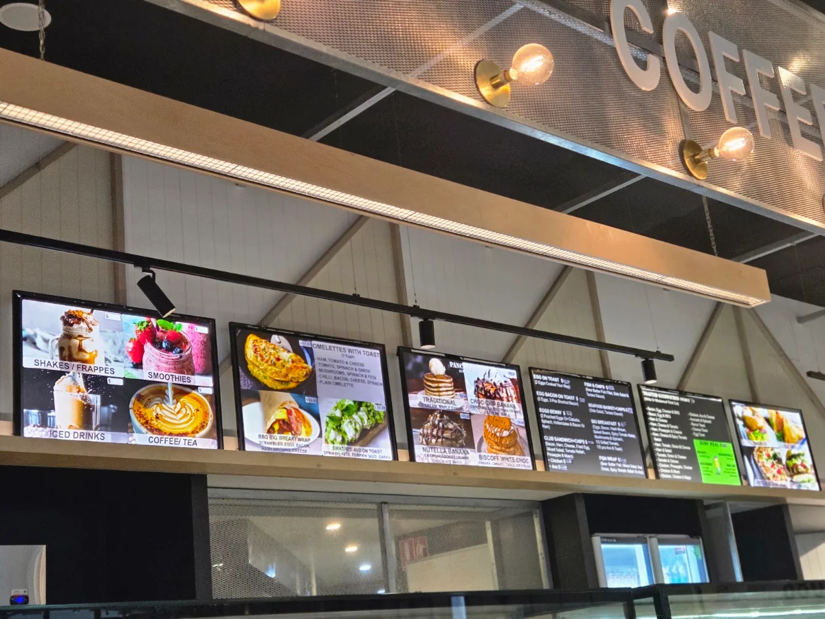 Menu, Coffee Bean House