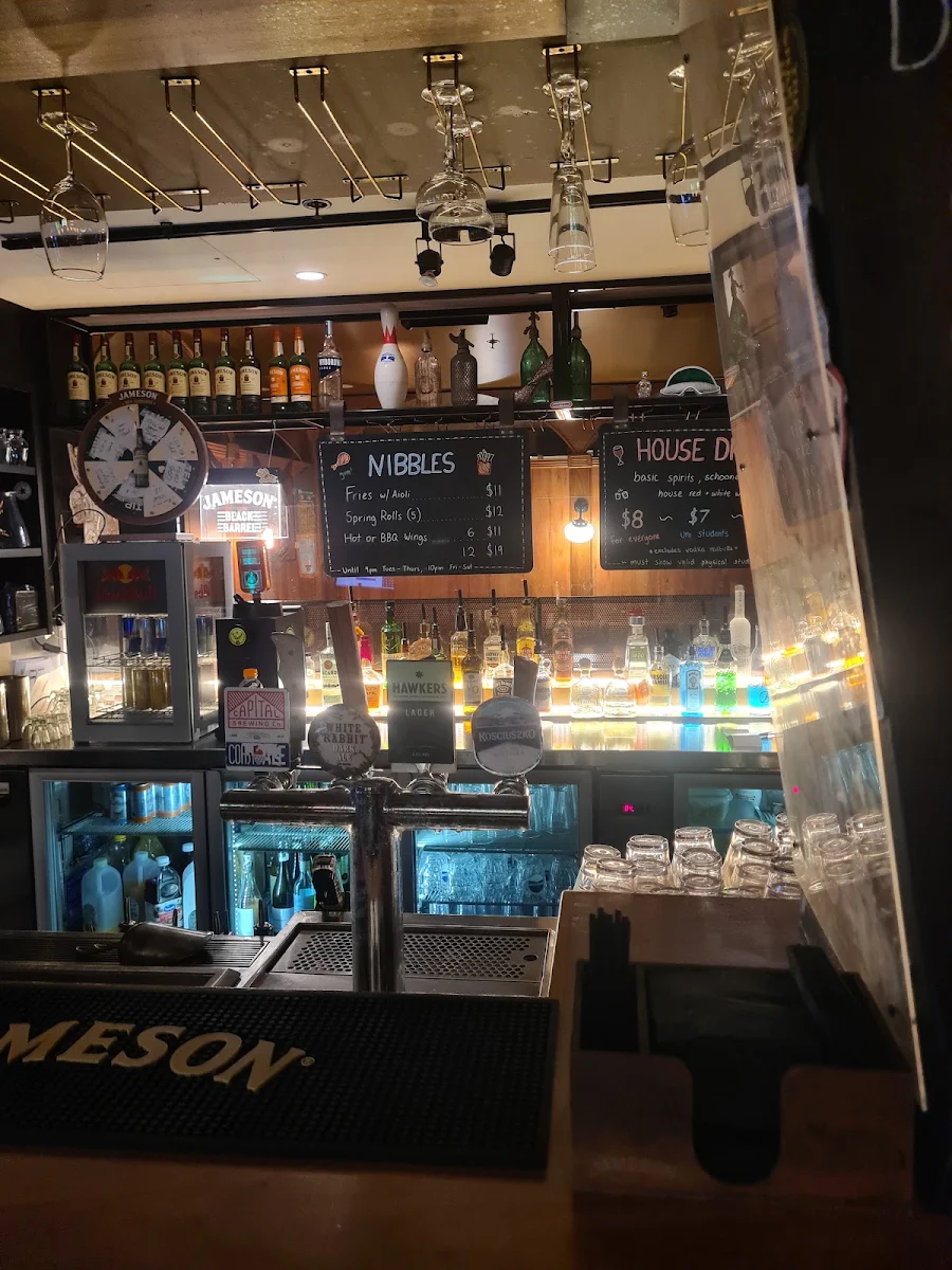 Menu, Bootleg Bar