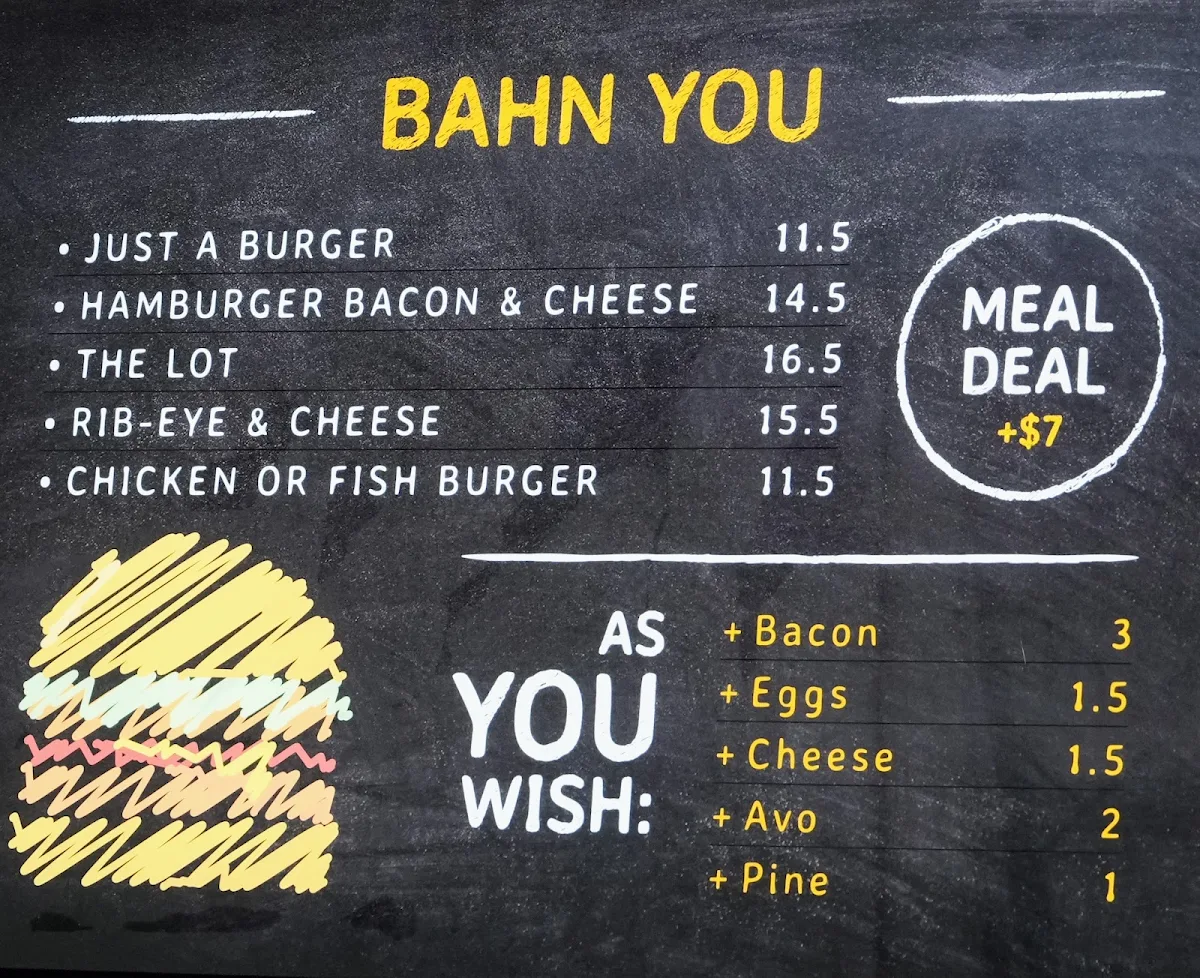 Menu, Banh Mi Hub