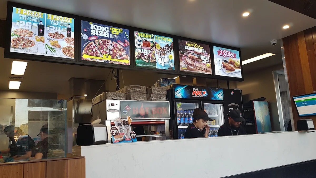 Menu, Domino's Pizza Port Kennedy