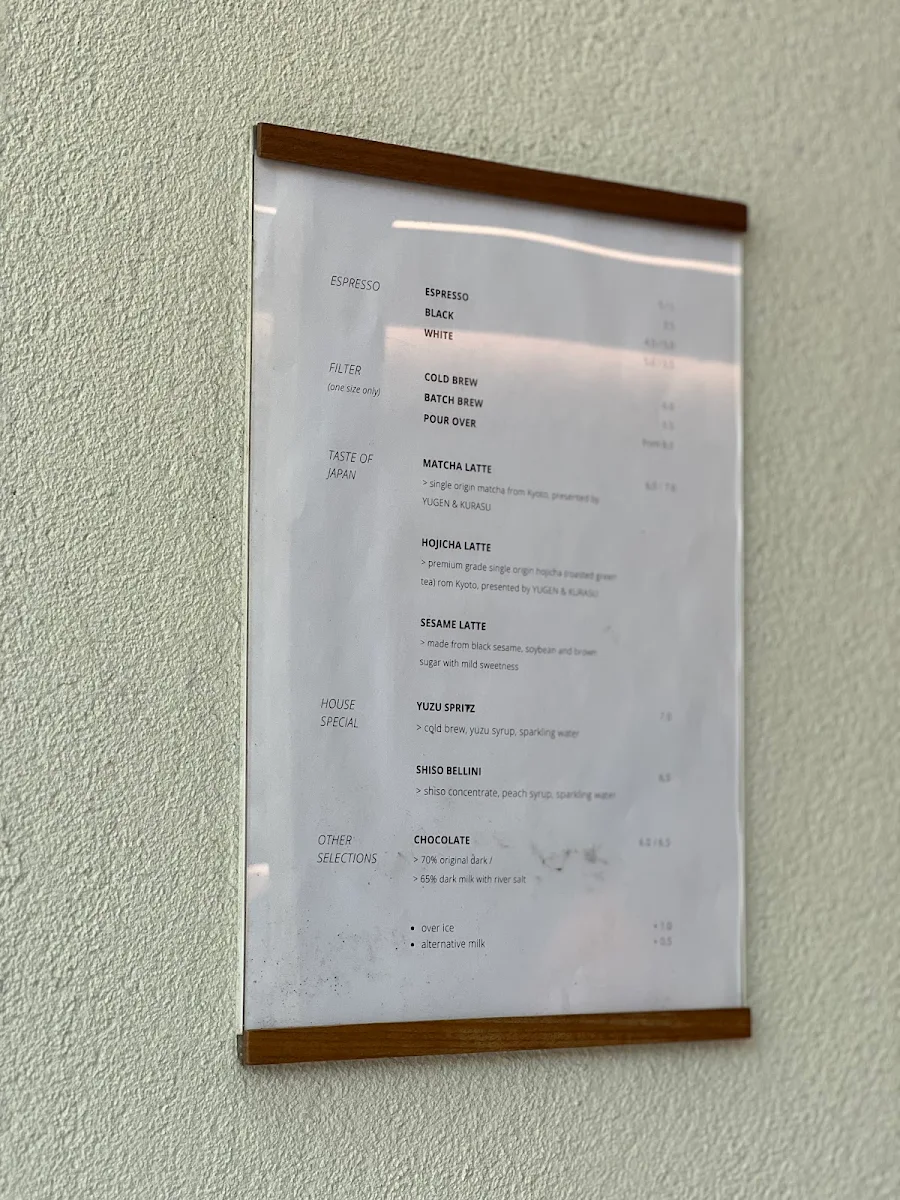 Menu, Hikari