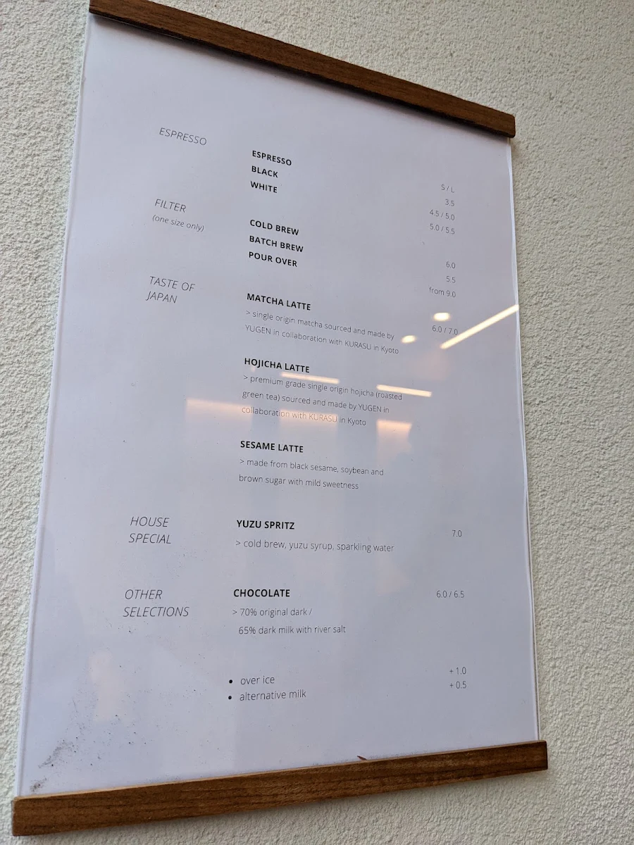 Menu, Hikari