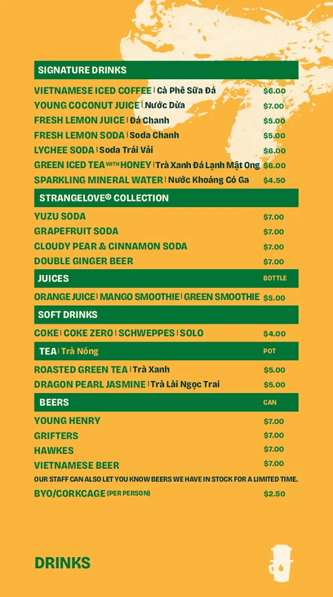 Menu, Khoi Eatery Marrickville
