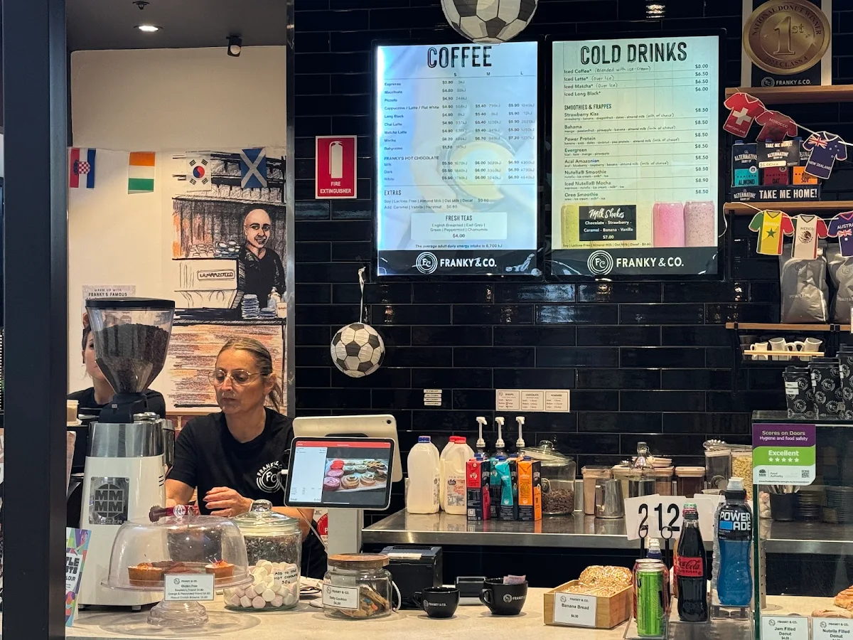 Menu, Franky & Co Emu Plains