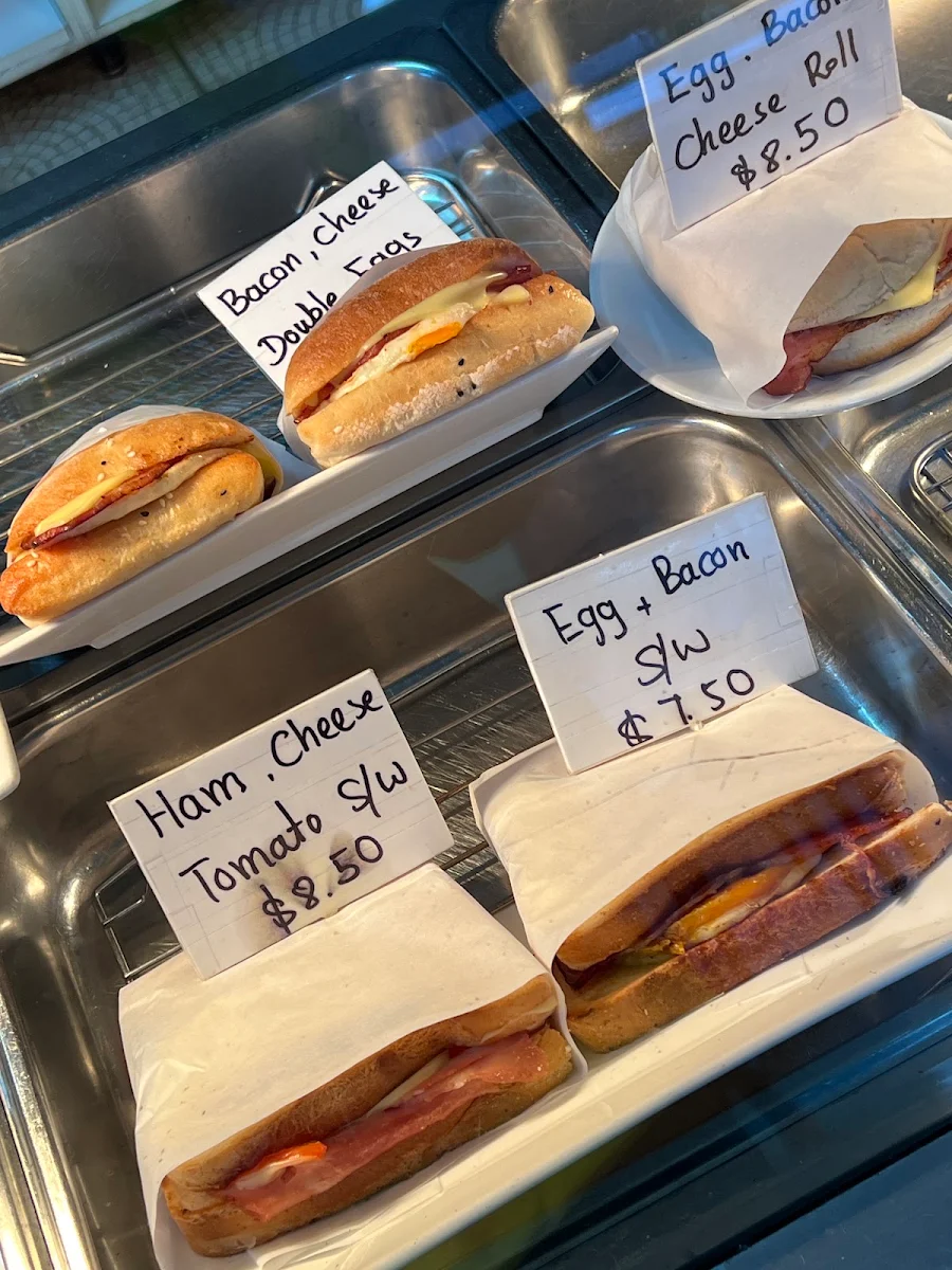 Menu, Twin Bridge Lunch Shop