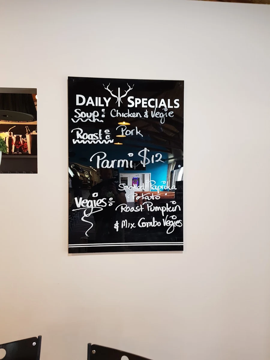 Menu, The Blazing Stump Hotel