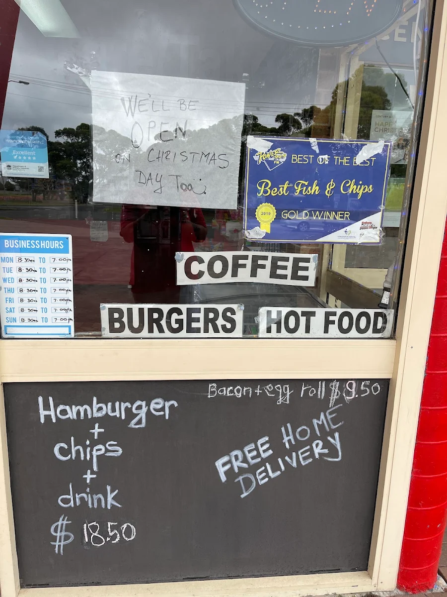 Menu, Hungry Seagull