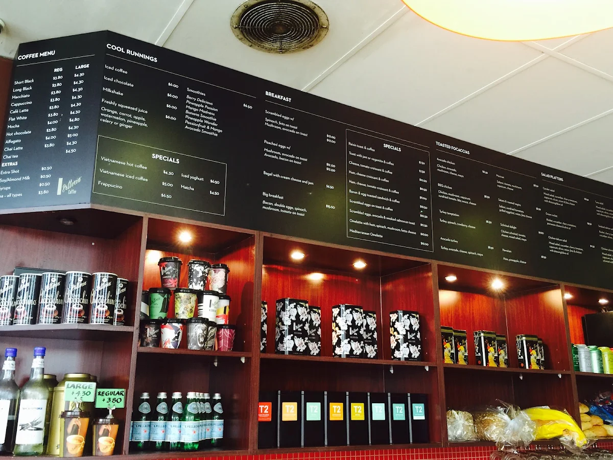 Menu, The Victoria Lounge Cafe & Sandwich Bar.