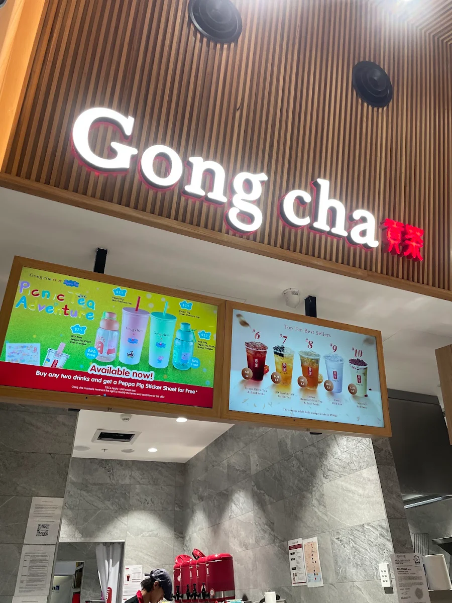 Menu, Gong cha & Hot Star Hurstville