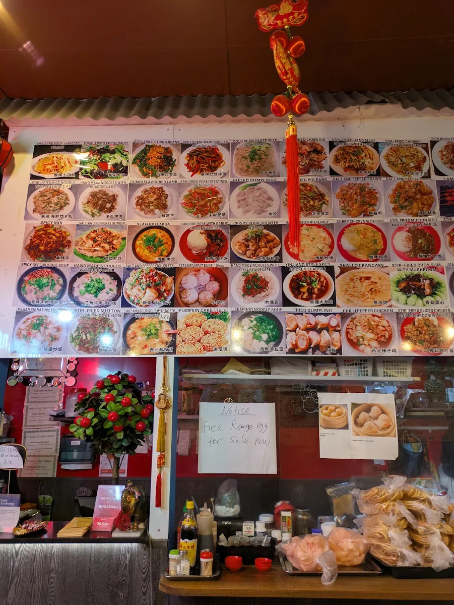 Menu, FAIRFIELD NOODLE HOUSE