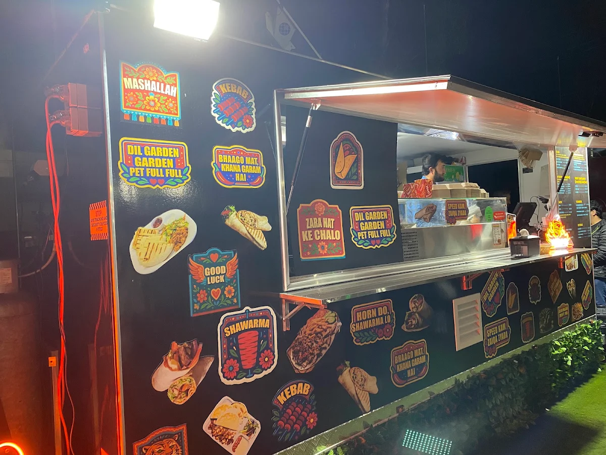 Menu, OZ Kebab and Shawarma
