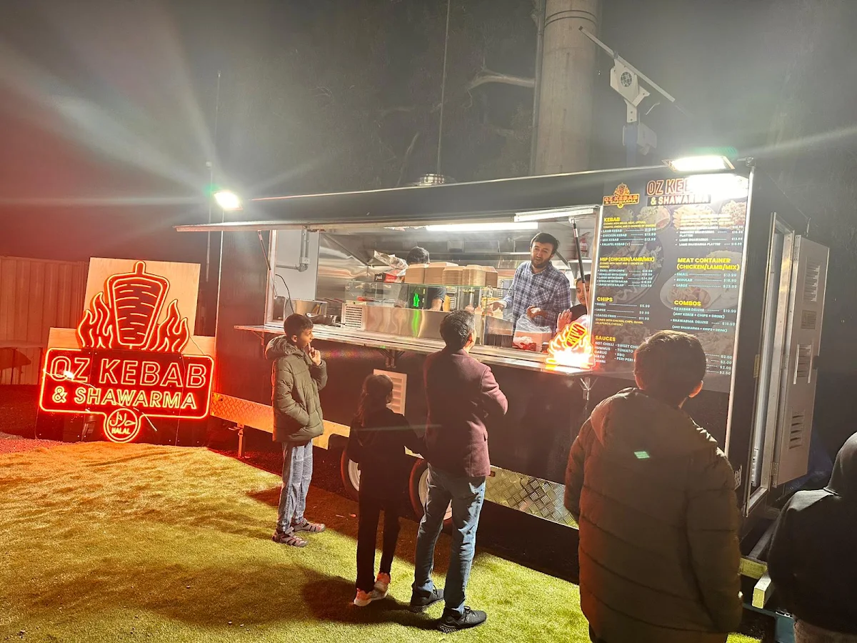 Menu, OZ Kebab and Shawarma