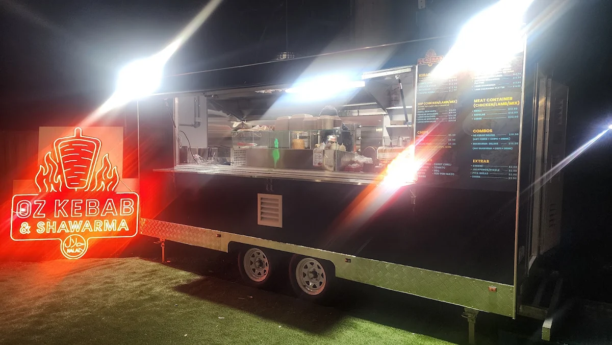 Menu, OZ Kebab and Shawarma