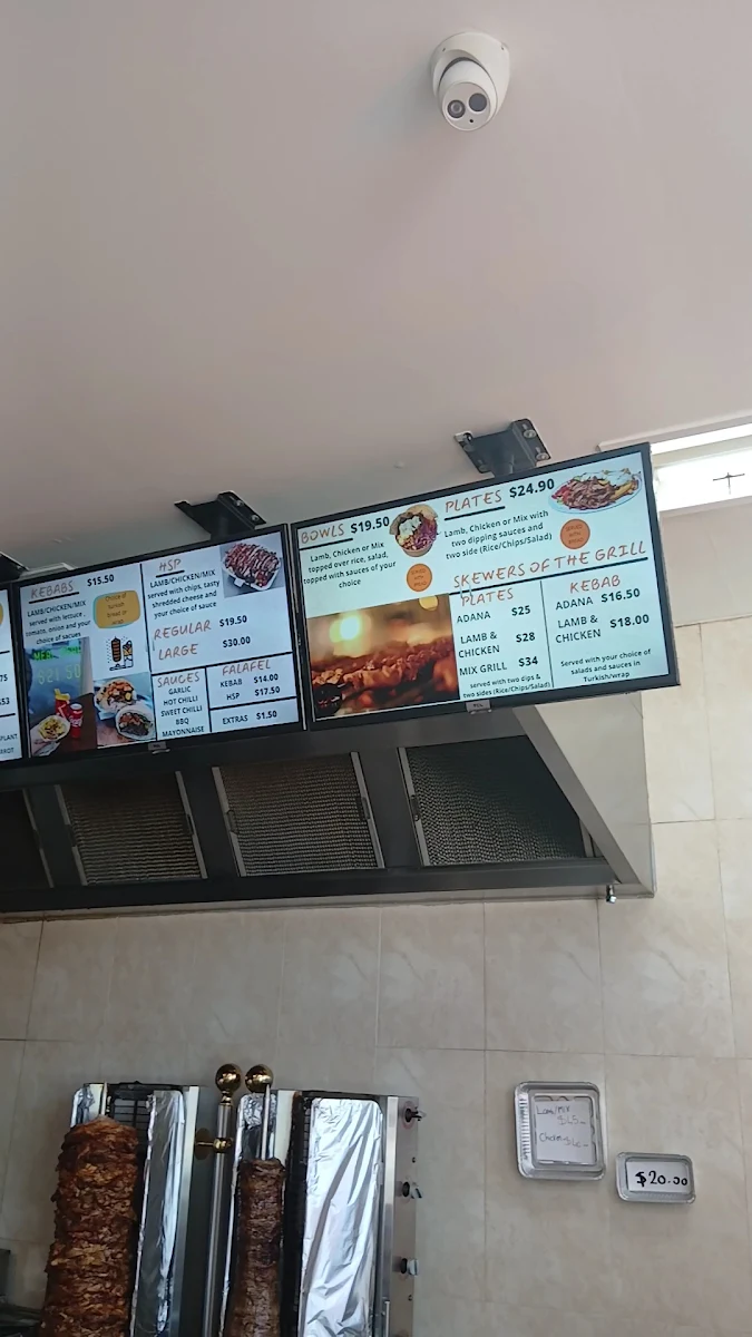 Menu, Atilla's Kebabs