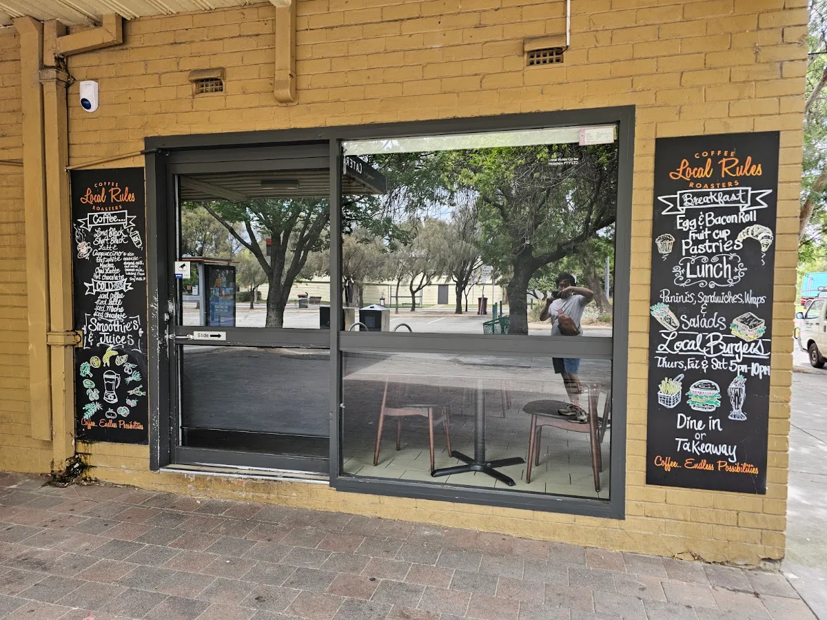 Menu, Local Rules Coffee Roasters