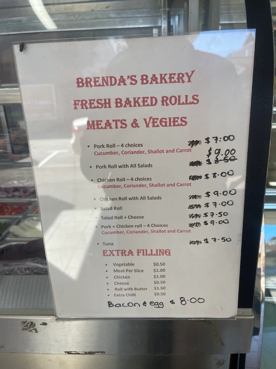 Menu, Creative Cakes & Bakes