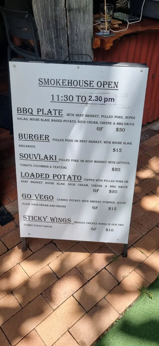 Menu, Apollonian Hotel
