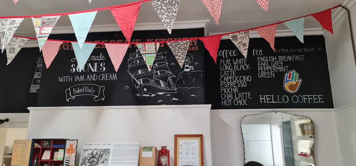 Menu, Lightkeeper's Cafe