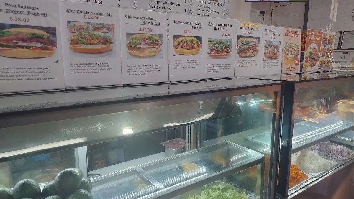 Menu, Vietnamese Bakery & Cafe