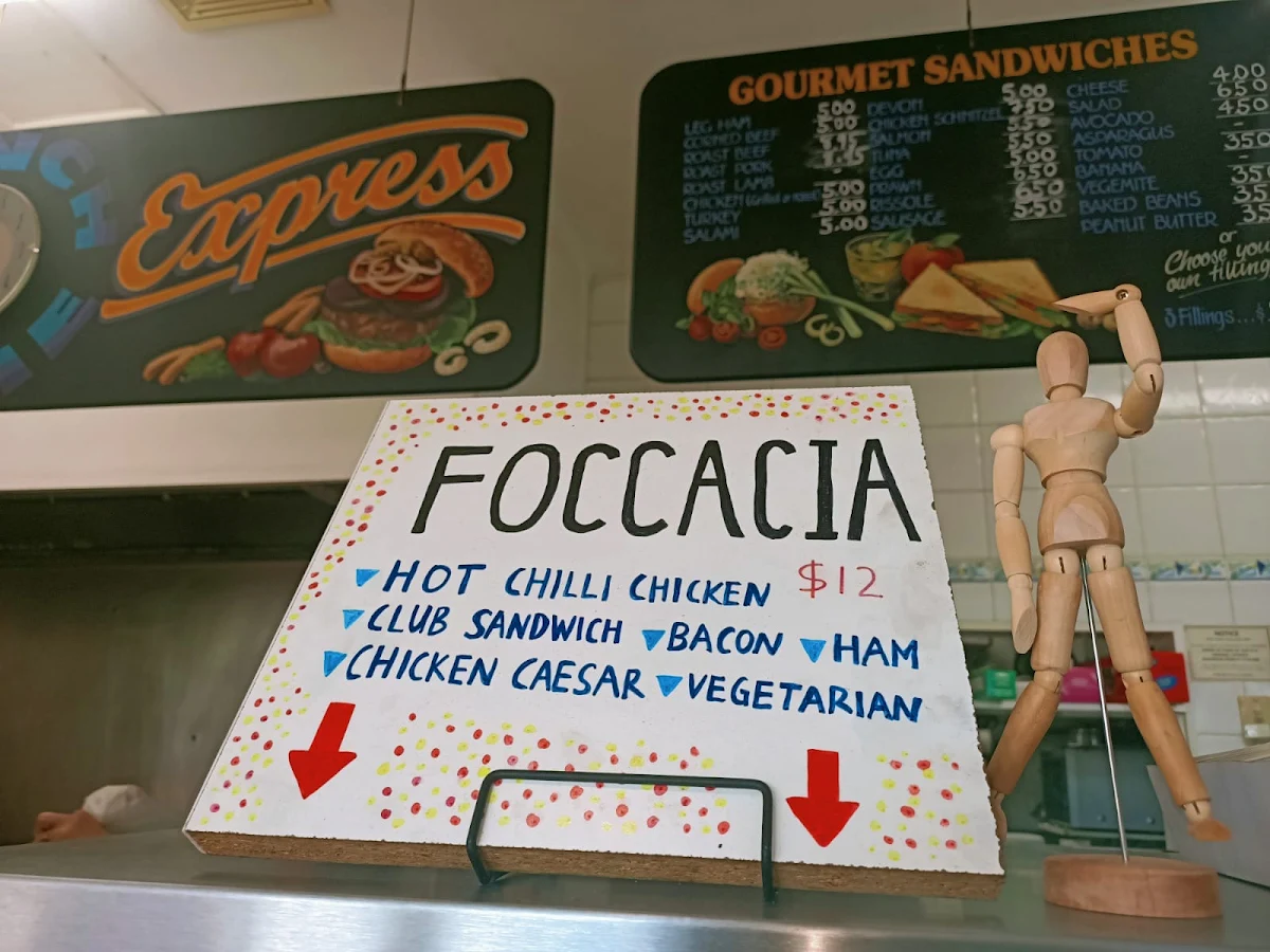 Menu, Lunchtime Express