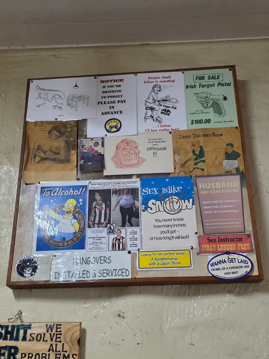 Menu, The Logan Pub