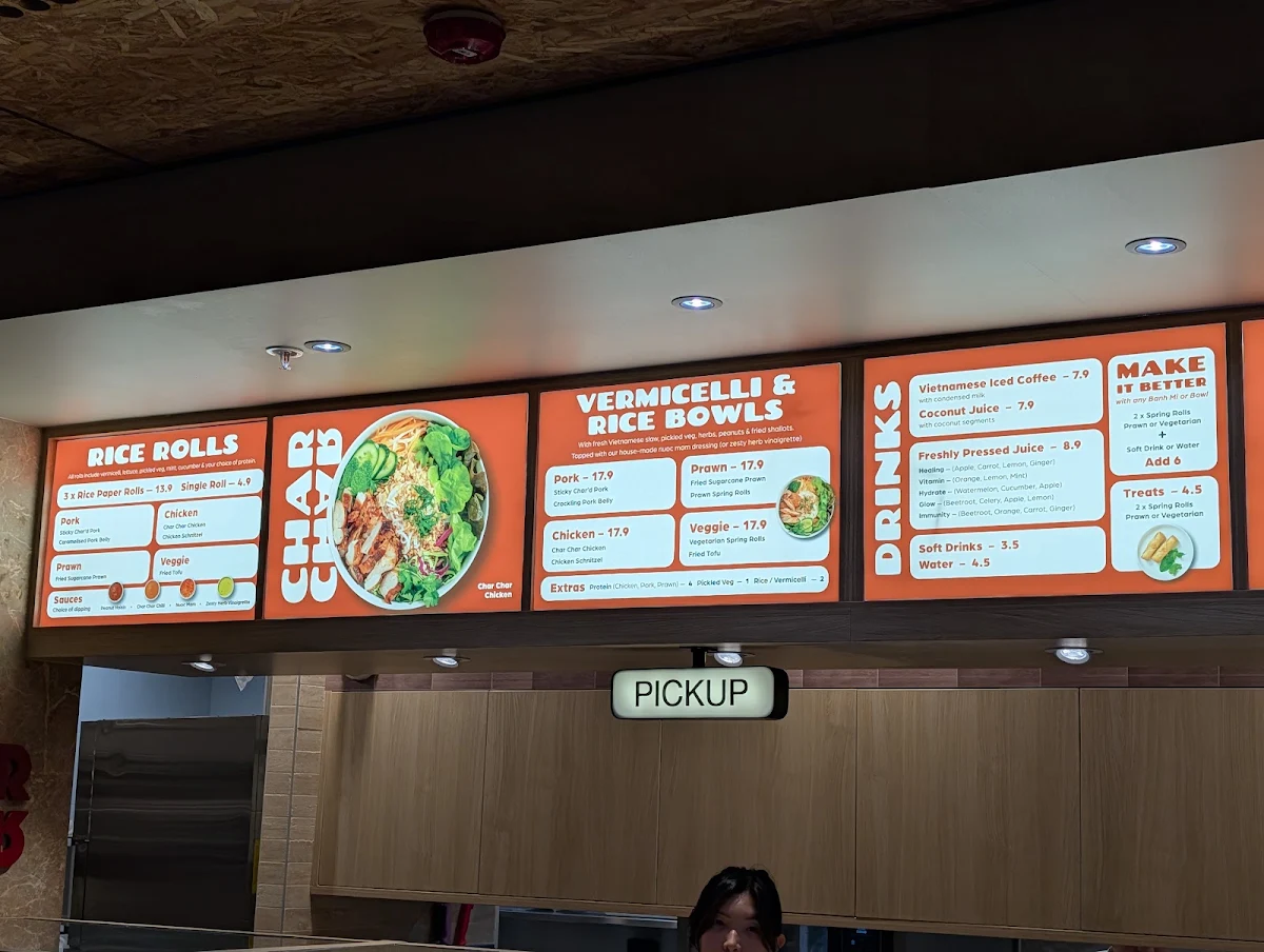 Menu, CHAR CHAR BANH MI