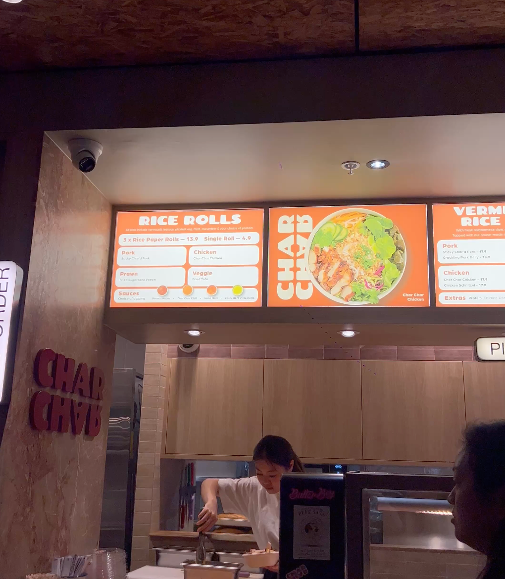 Menu, CHAR CHAR BANH MI