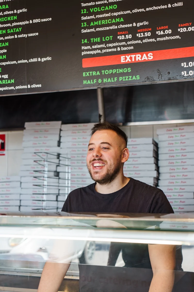 Menu, New Age Pizza