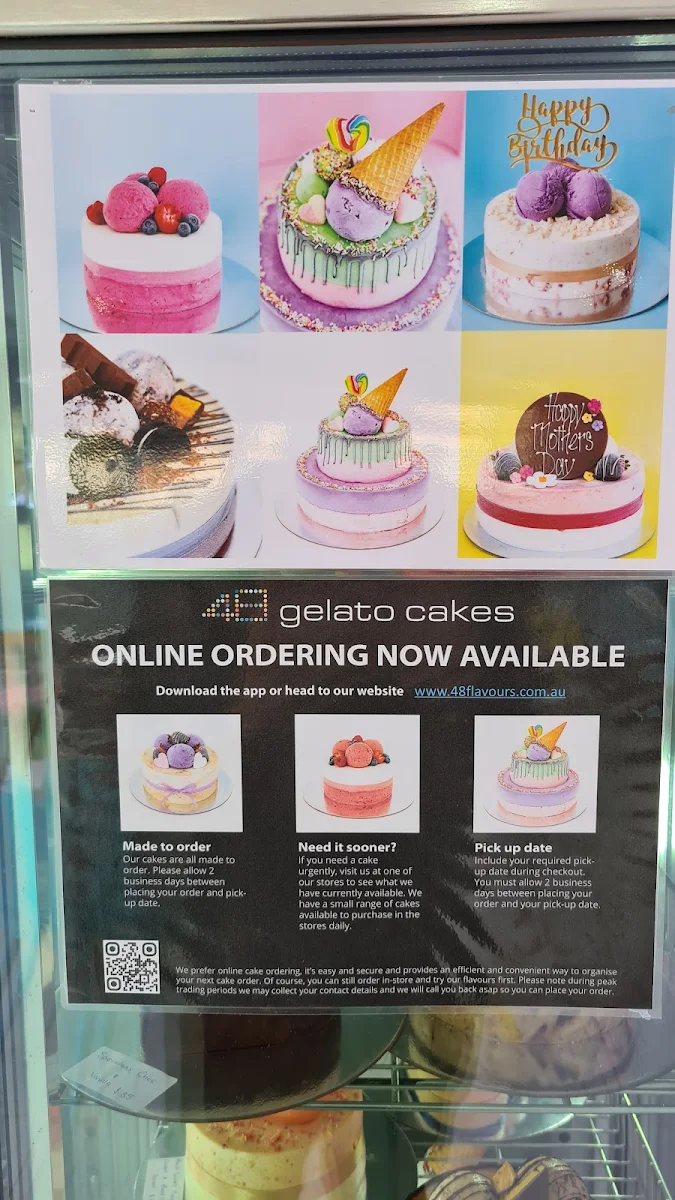 Menu, 48 Flavours Trinity Gardens