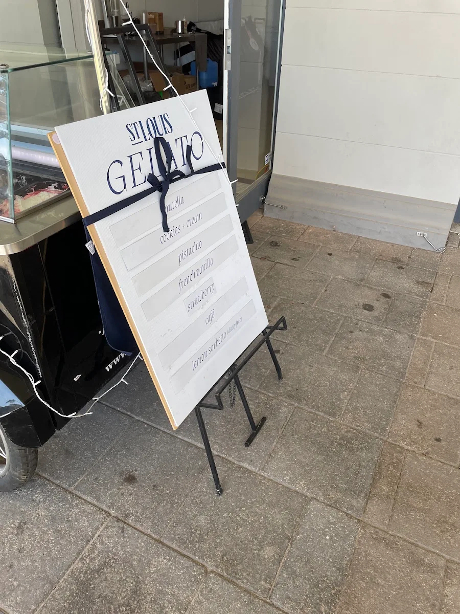 Menu, St. Louis Glenelg