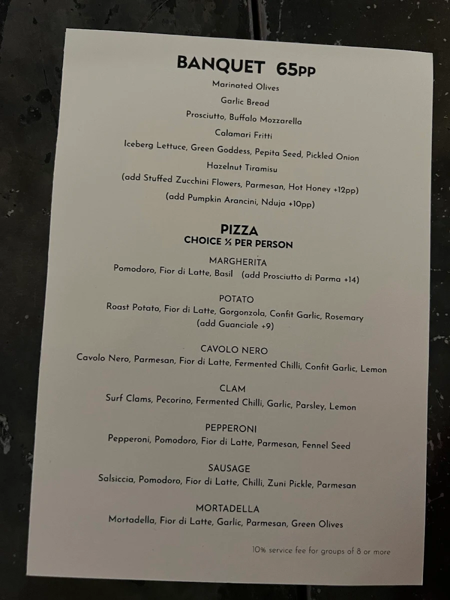 Menu, Bella Brutta