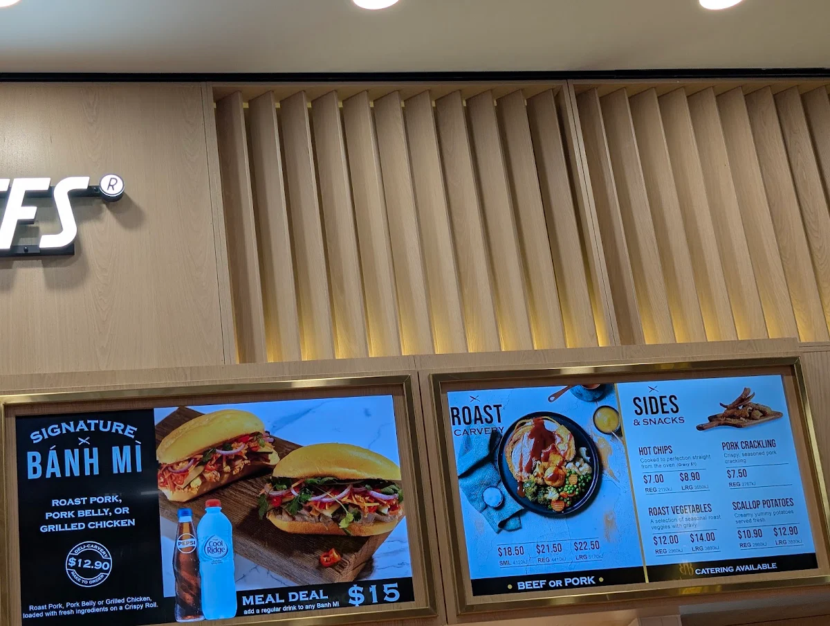 Menu, Sandwich Chefs - Highpoint