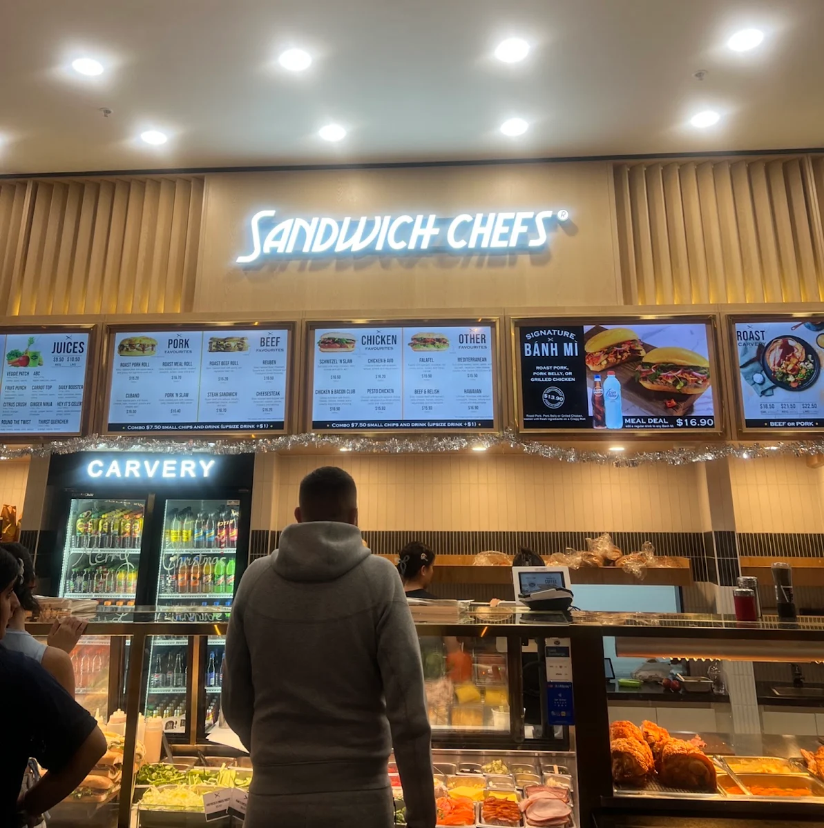 Menu, Sandwich Chefs - Highpoint
