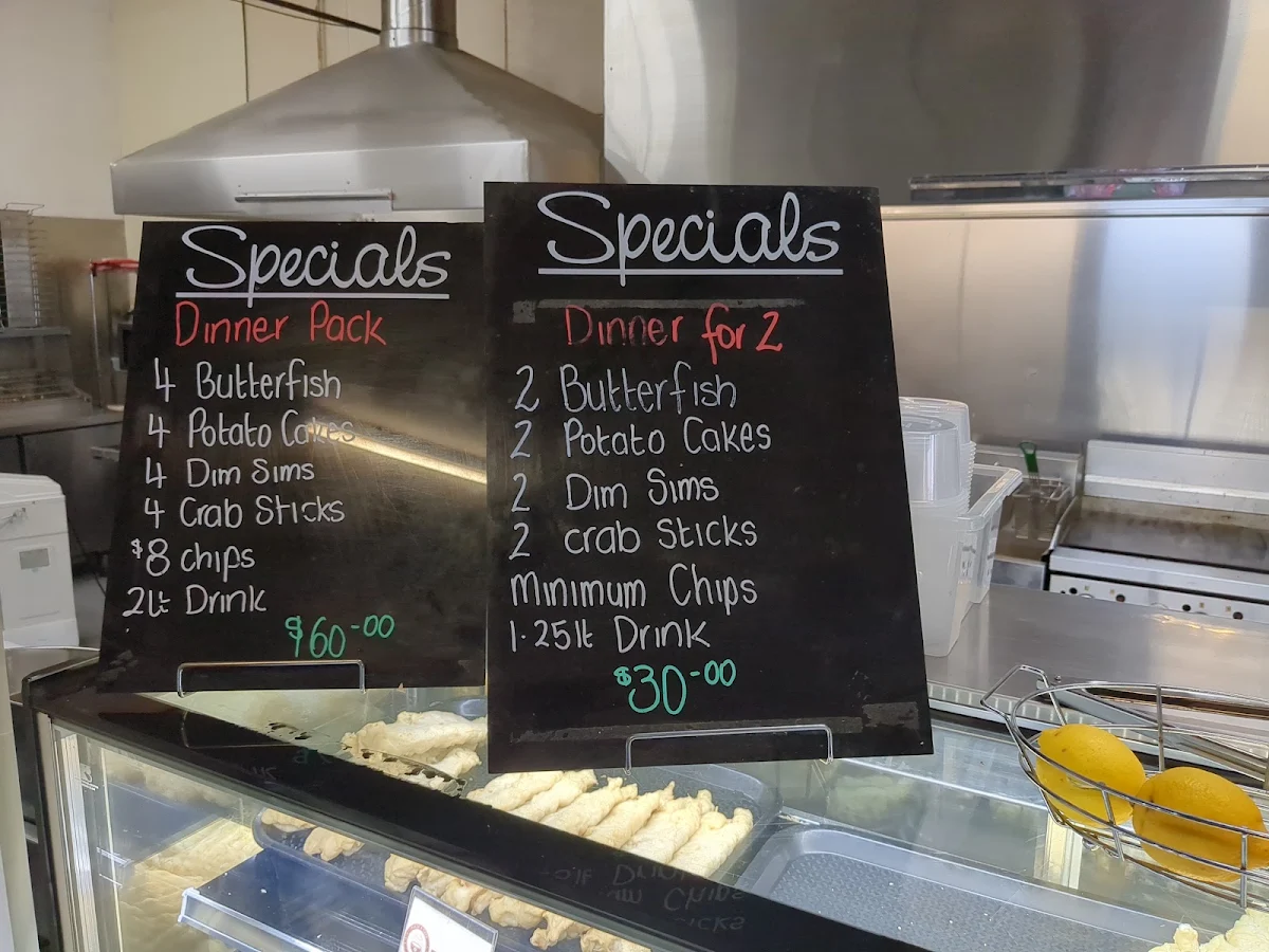 Menu, Merbein Pizza & Cafe