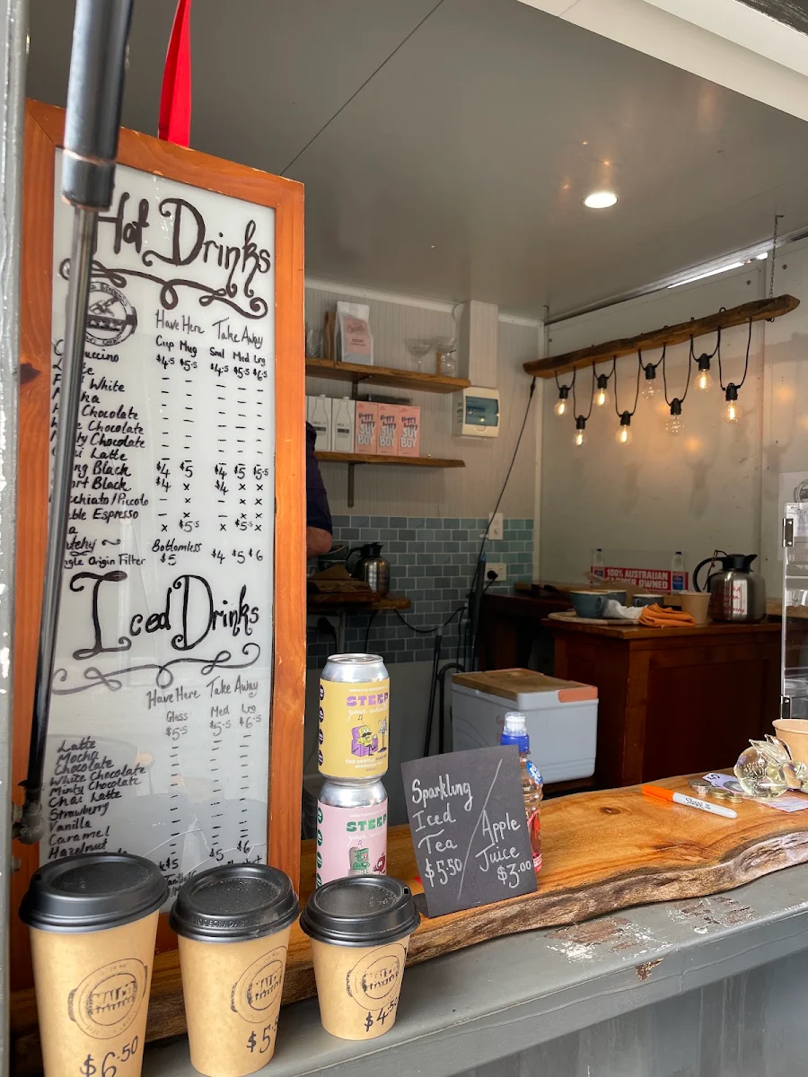 Menu, MALCO Brothers Specialty Coffee