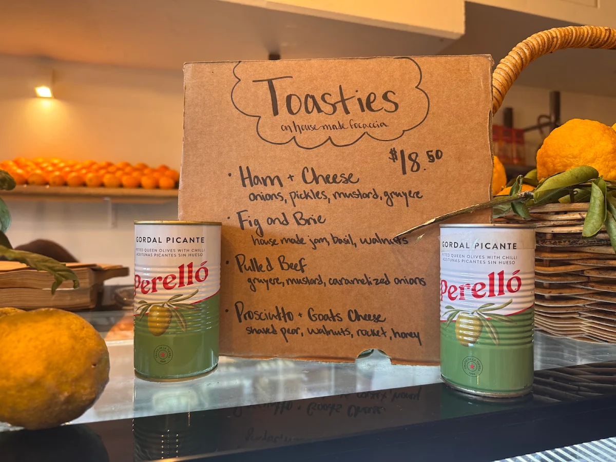 Menu, Saint Helena Culinary